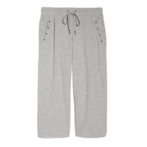 PJ Salvage Heather Grey Studded Lounge Pants - Picture 4 of 6